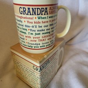 Hallmark  grandpa coffee  mug.
